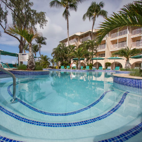 main pool at the Turtle Beach by Elegant Hotels