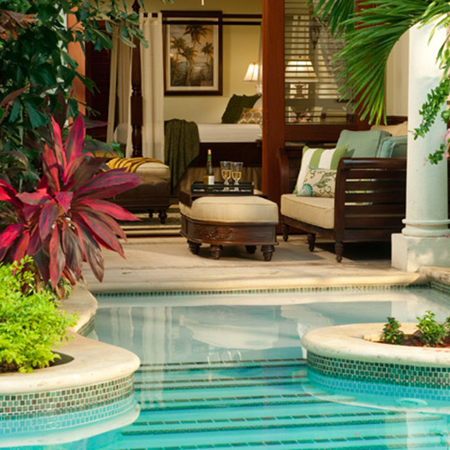 Swim-up Suite at Sandals Royal Caribbean