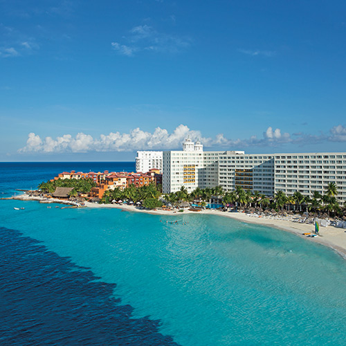 Aerial view of Dreams Sands Cancun Resort & Spa