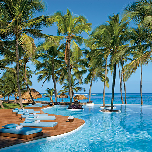 Infinity pool at Zoetry Agua Punta Cana