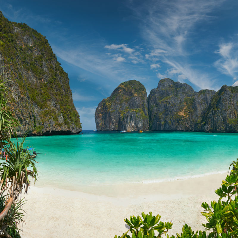 Maya bay beach