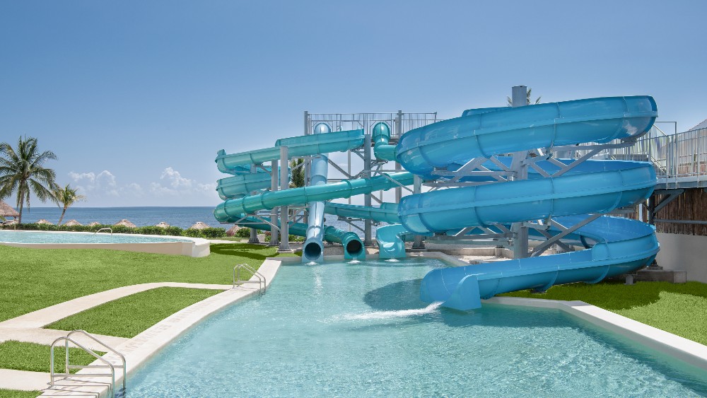 Water park at Hyatt Ziva Riviera Cancun