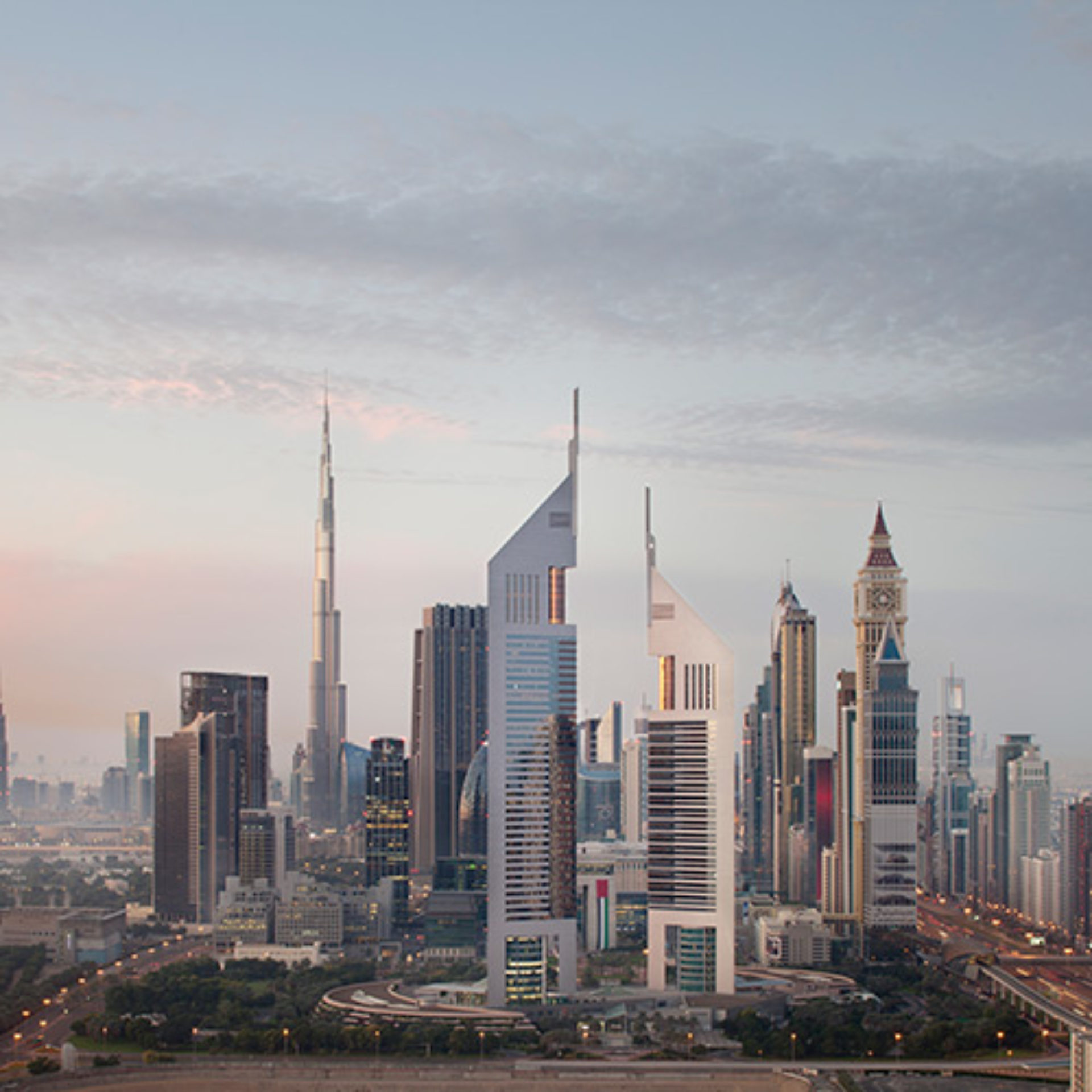 Exterior of Jumeirah Emirates Towers