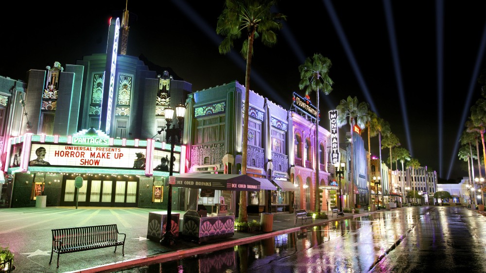 Hollywood Blvd. in Universal Studios near Cabana Bay Beach Resort